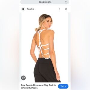 FREE PEOPLE - Movement Slay Tank in White